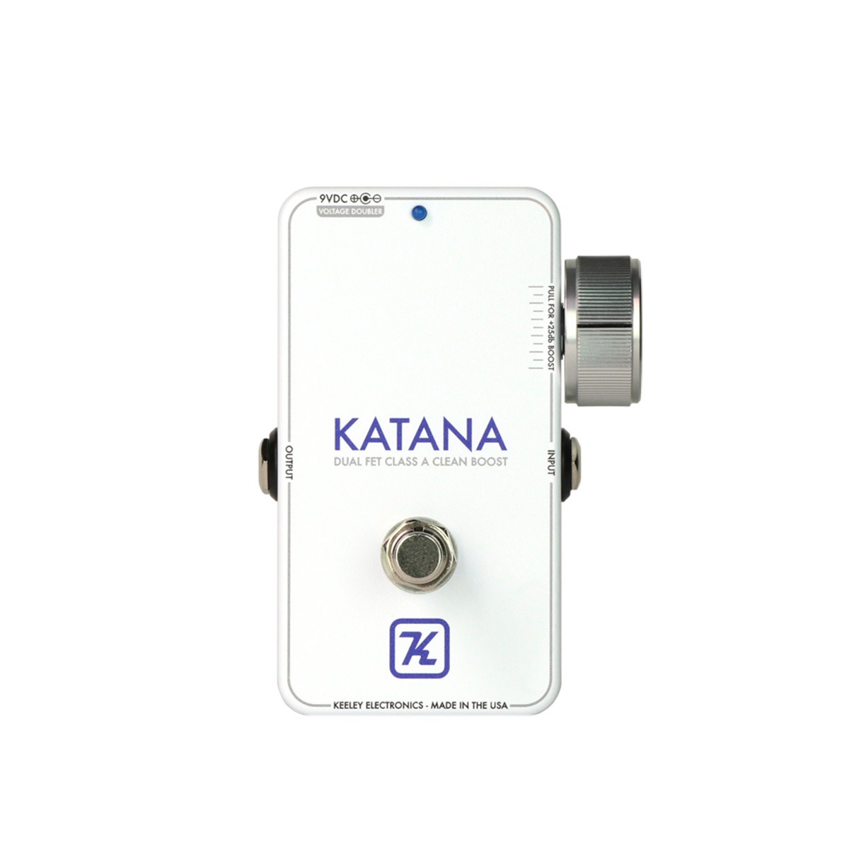 Keeley Electronics Keeley New Katana Clean Boost – ‘THROWBACK WHITE’ Edition 킬리 뉴 카타나 클린 부스트